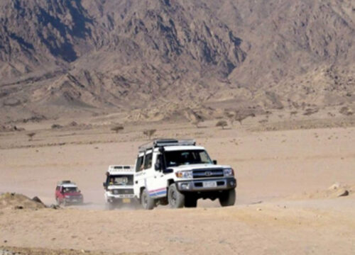 Sternbeobachtung bei einer Jeep-Safari in Hurghada